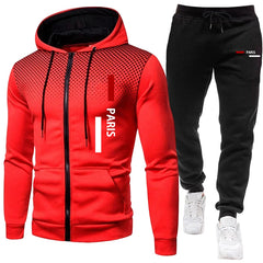 Men's Sportswear Hooded Sweatshirt and Sweatpants