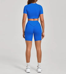 Women's Yoga Sets Sports Fitness Tight Splicing Training Sets