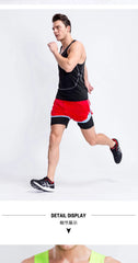 New sports fitness set sports shorts vest Gym Fitness Suits set