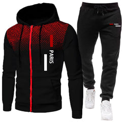 Men's Sportswear Hooded Sweatshirt and Sweatpants