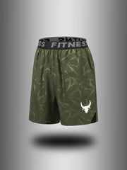 Men'S Athletic Quick Dry Casual Elastic Shorts Set