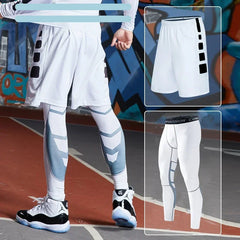 Men's Running Tracksuit Fitness Sportswear Set