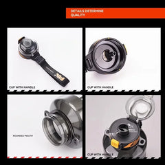 Large Capacity Sports Water Bottle Portable Travel Gym