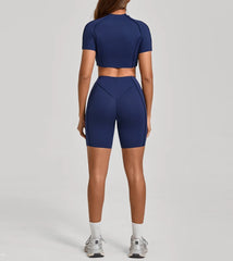 Women's Yoga Sets Sports Fitness Tight Splicing Training Sets