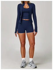 Yoga Suit Sports Set Gym Set Women Tracksuit Yoga Clothing