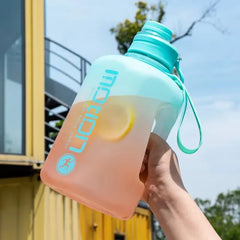 Sports Water Bottle With Straw Large  Water Bottle