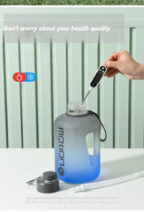 Sports Water Bottle With Straw Large  Water Bottle