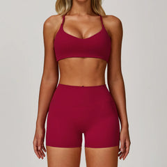 Yoga Suit Sports Set Gym Set Women Tracksuit Yoga Clothing