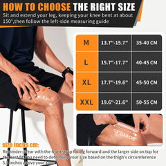 Knee Brace with Patella Pad Stabilizers Support Sports