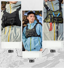 Camping Front Chest Vest  Backpack Running Bag Pack