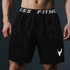 Men'S Athletic Quick Dry Casual Elastic Shorts Set