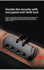 Men's Anti theft Lock Chest Bag with USB Charging Shoulder Strap