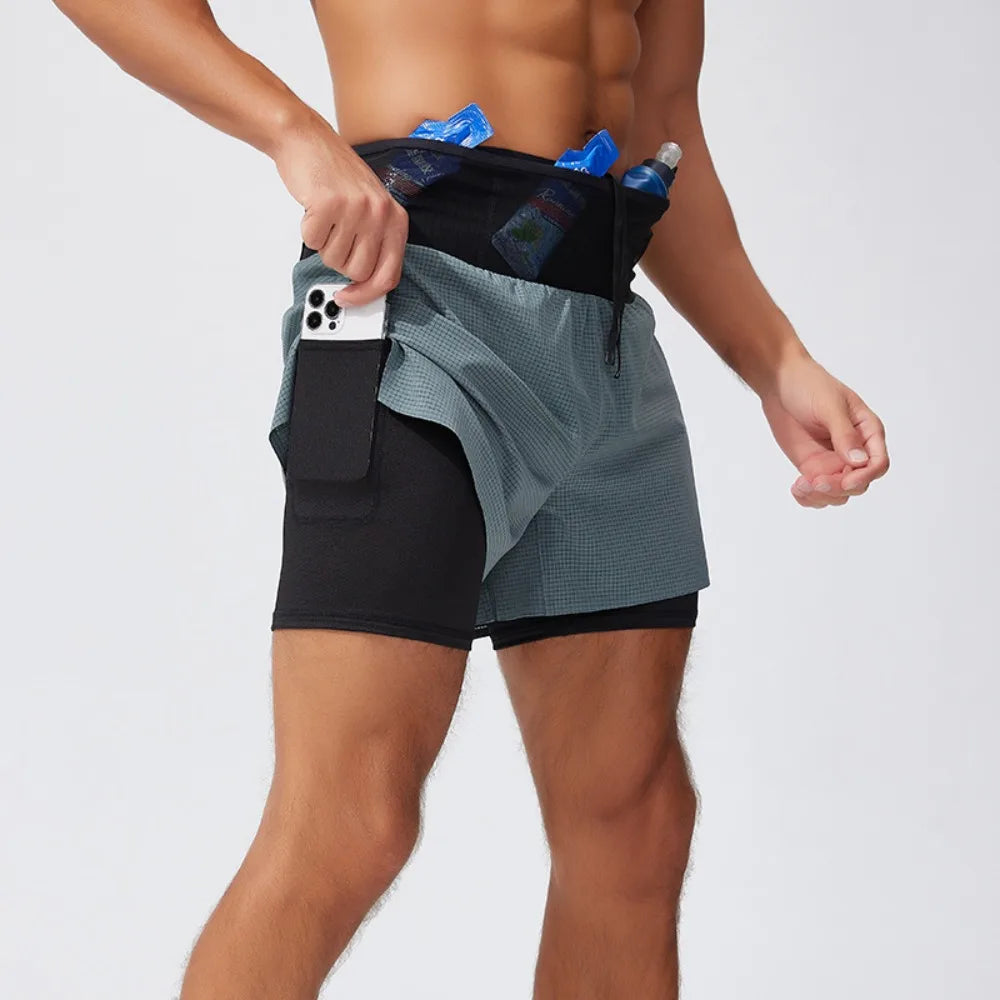 Running Sports Shorts Men's Summer Marathon Fitness