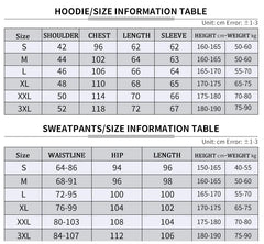 Men's Sets Hoodies+pants Spring Sport Suits Jacket