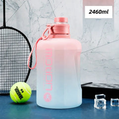 Sports Water Bottle With Straw Large  Water Bottle